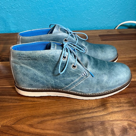 Steve Madden Original Ltd. Edition Blue Leather Boot | Mens 9 main image 12